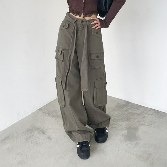 Low Rise Vintage Cargo Pants