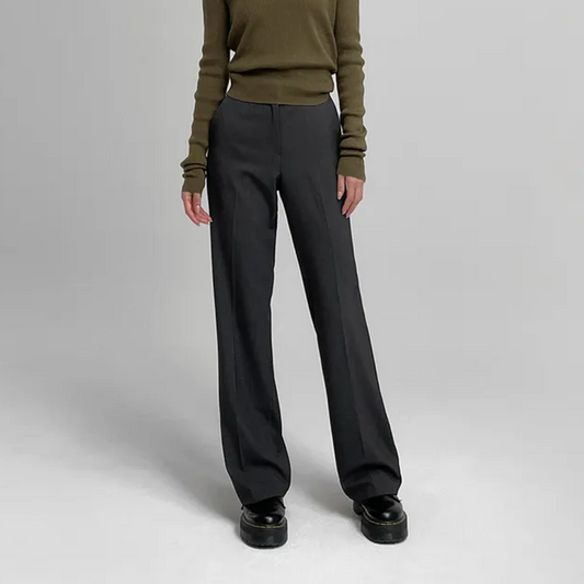 Everyday Daily Simple Wide-Leg Slacks