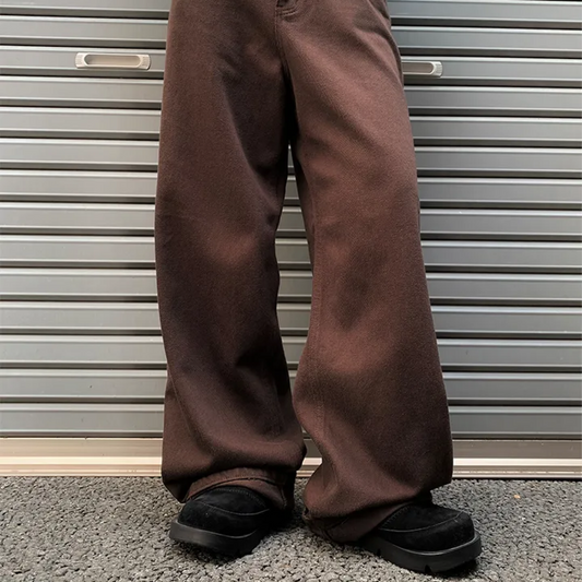 Y2K Casual Wide Cotton Pants