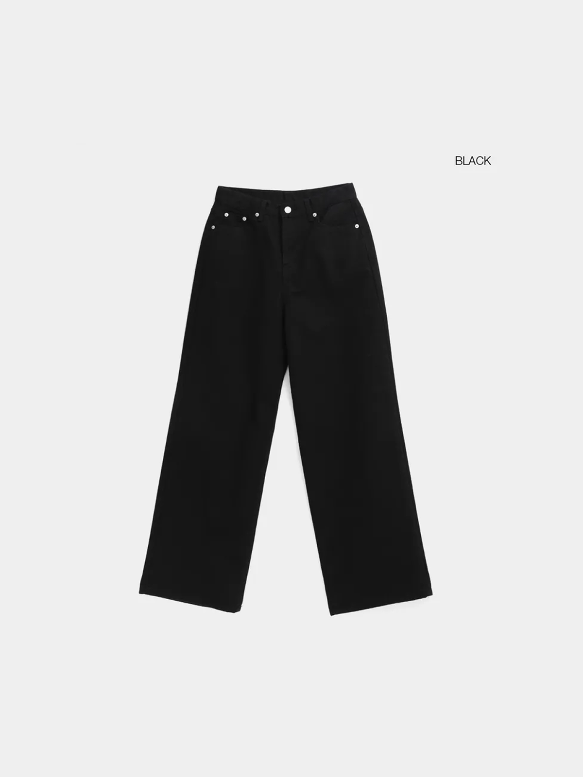 Basic Wide Cotton Pants