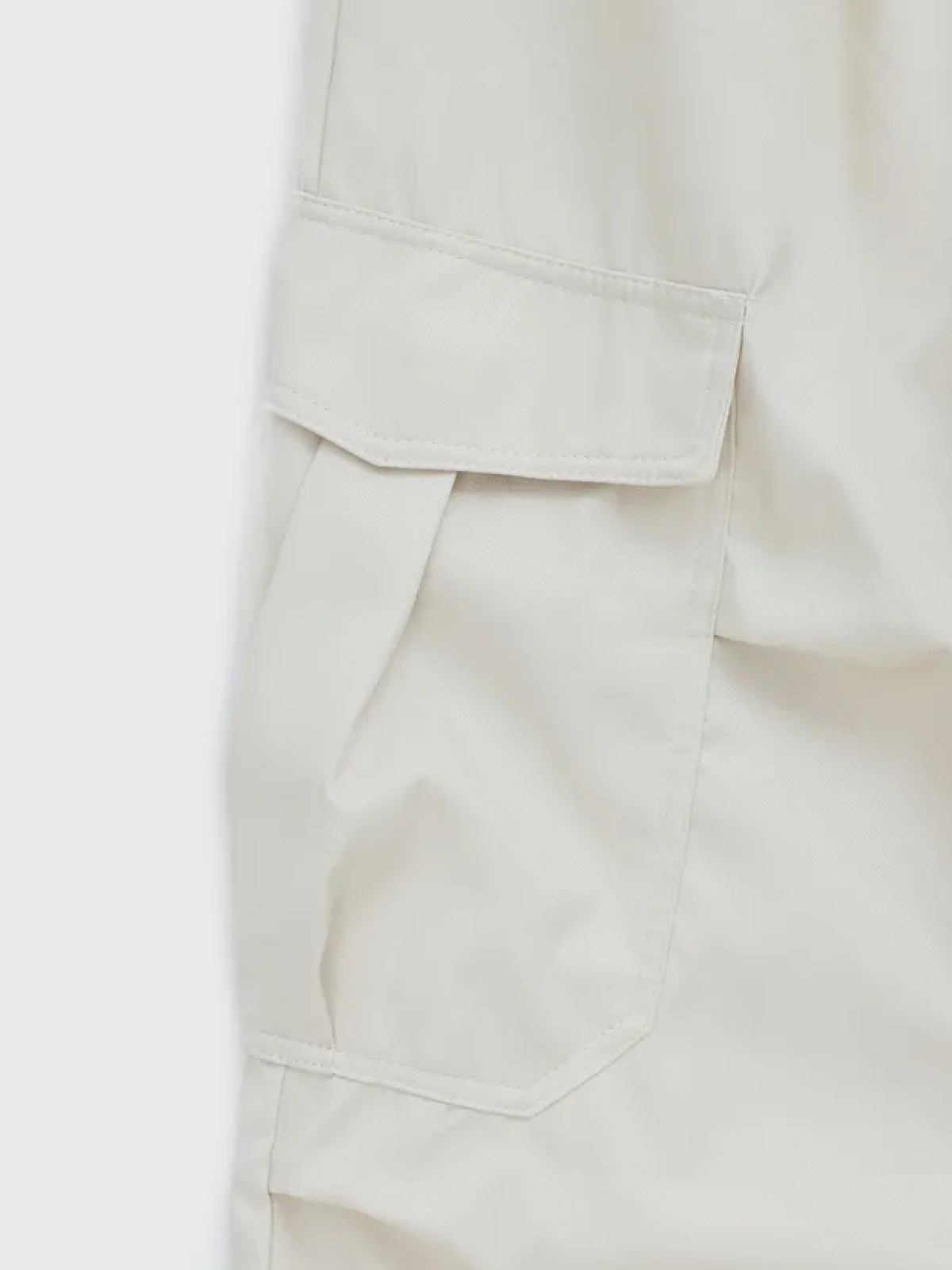 Cheton Cargo Banding Pants with Pockets