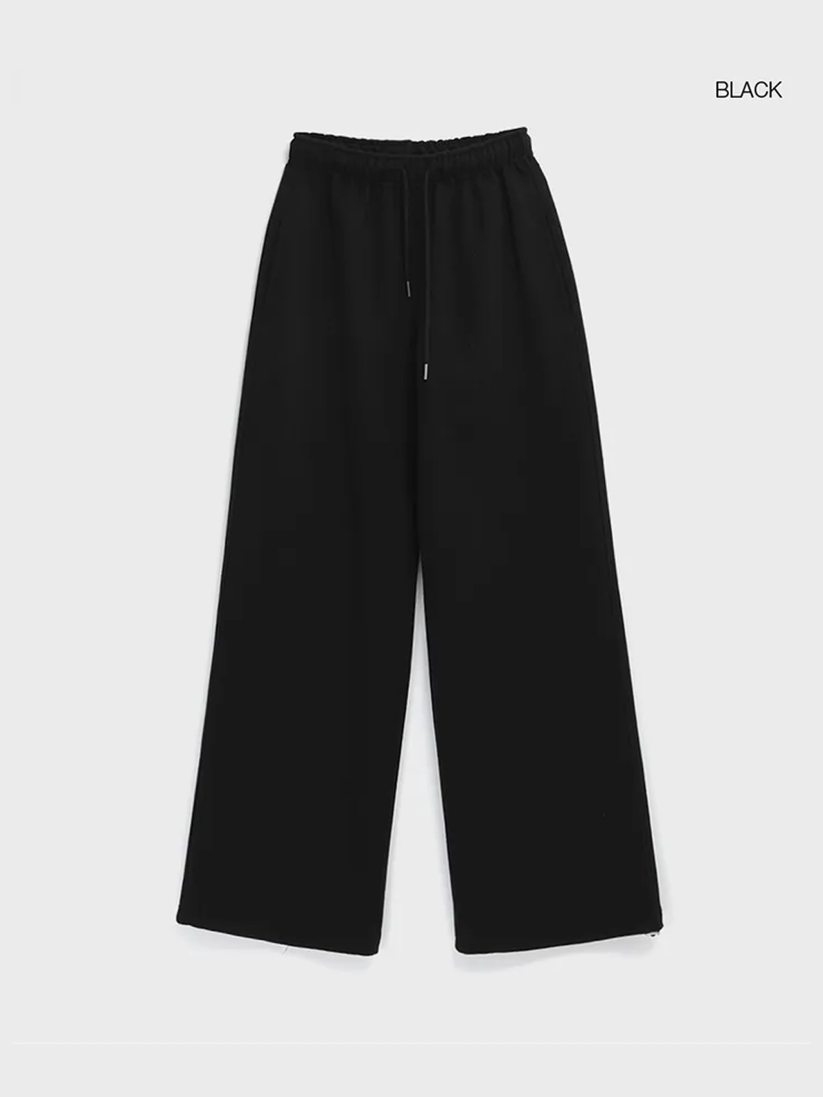 Heavy Cotton Wide-Leg Two-Way Pants