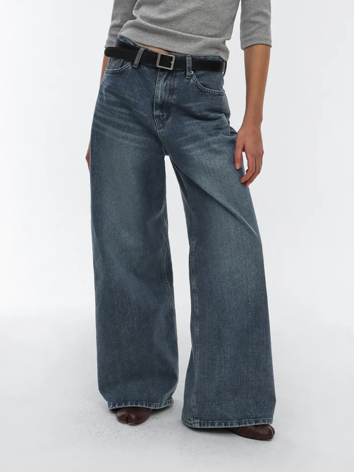 Classic Wide Basic Daily Long Pants