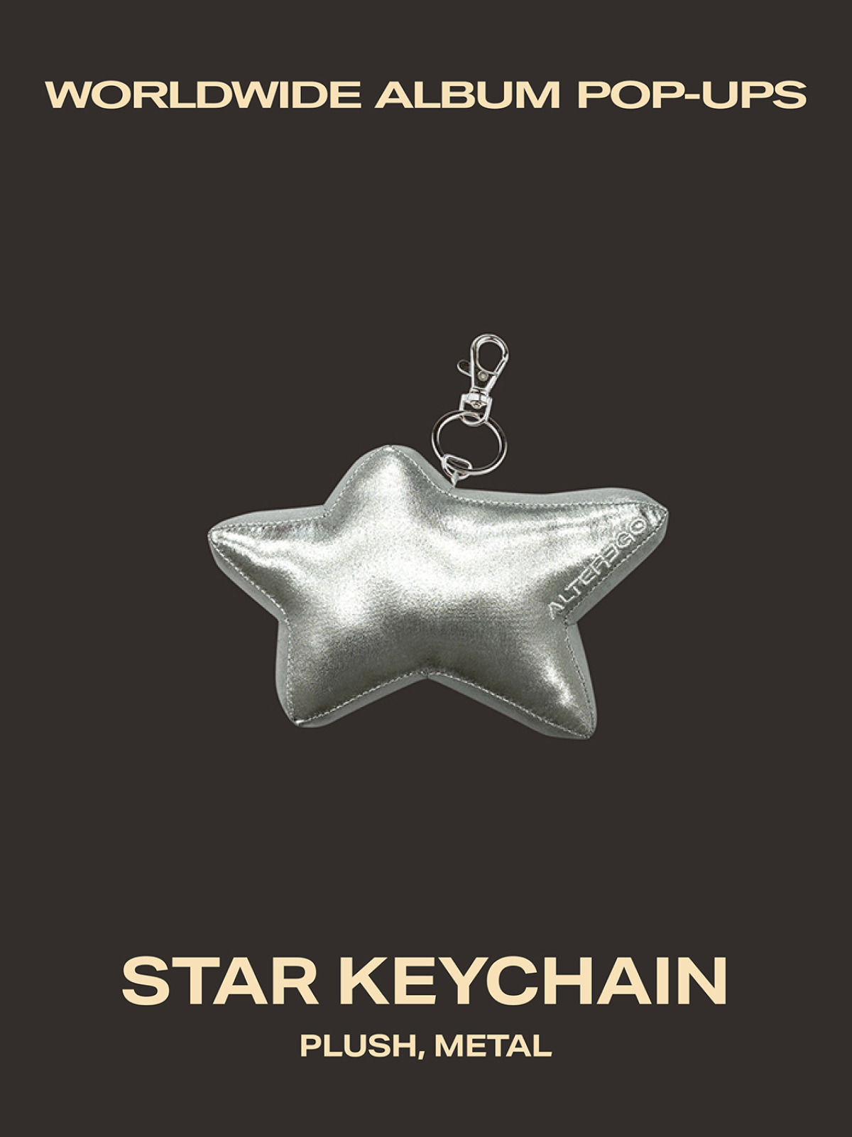 [ALTEREGO] STAR PLUSH KEYCHAIN