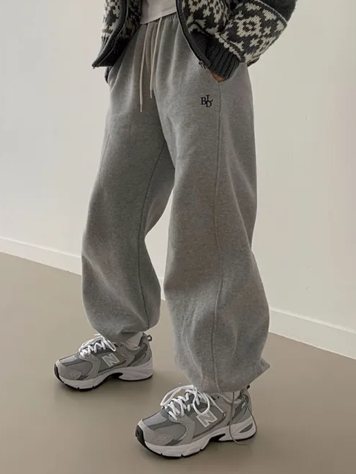 Two-Way Fleece Jogger Pants