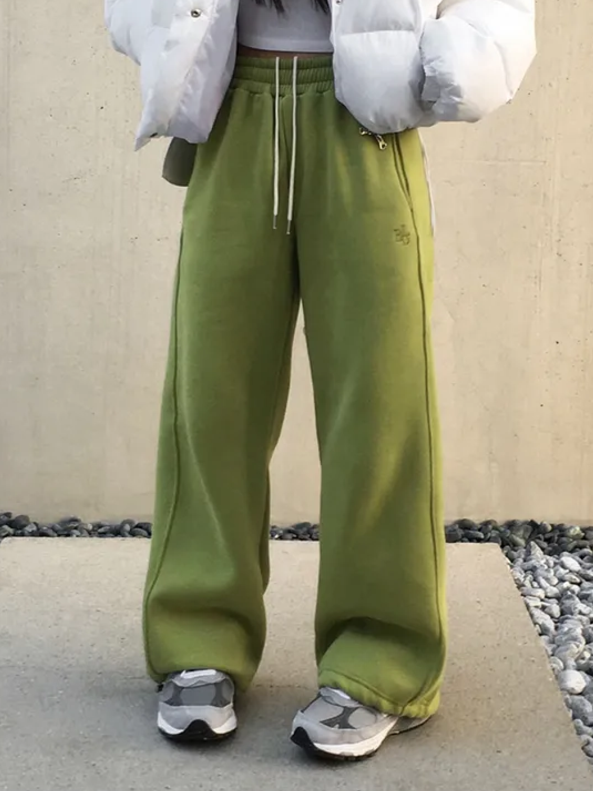 Two-Way Fleece Jogger Pants