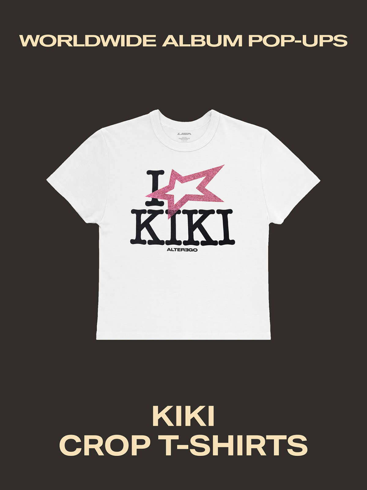 [ALTEREGO] KIKI CROP T-SHIRTS