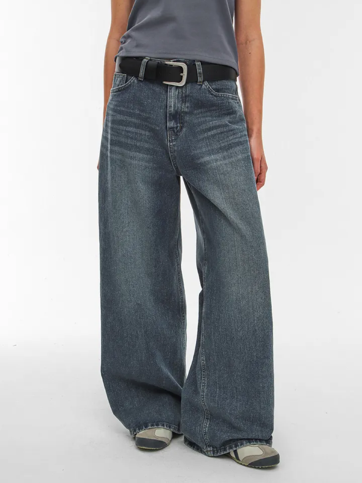 Classic Wide Basic Daily Long Pants