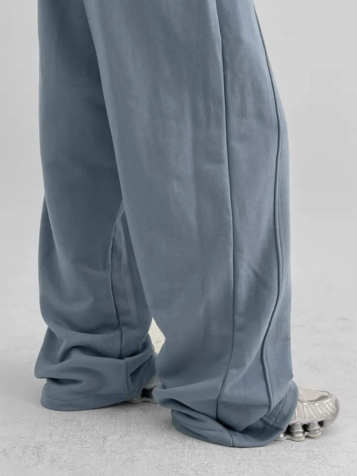 Baggy Wide-Leg Jogger Sweatpants