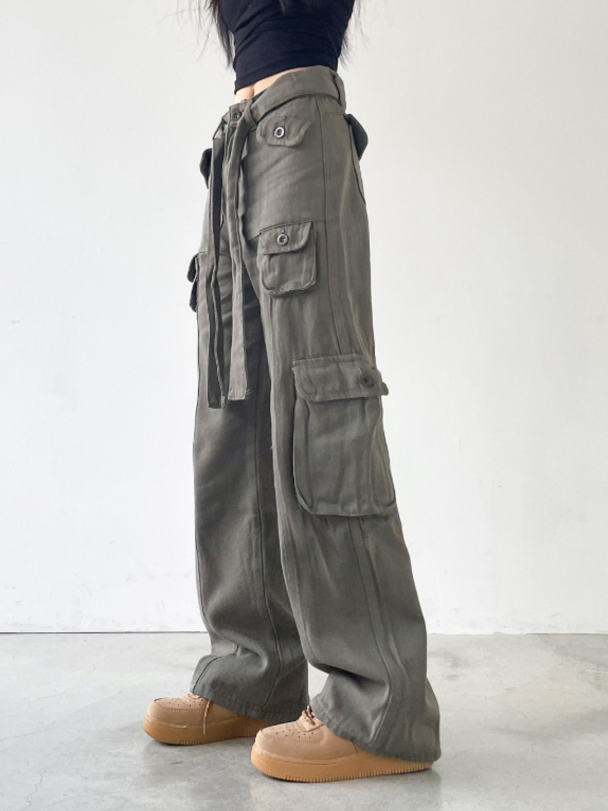 Low Rise Vintage Cargo Pants