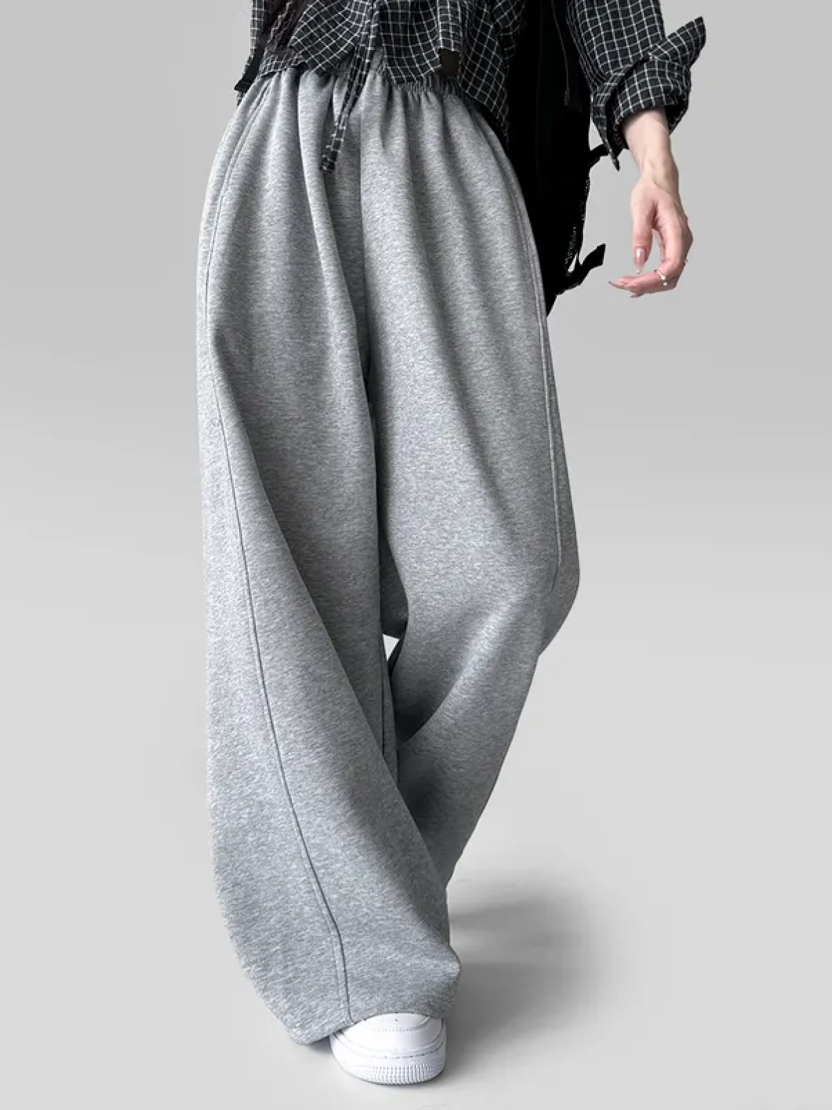 Wide-Side Volume Training Baggy Pants