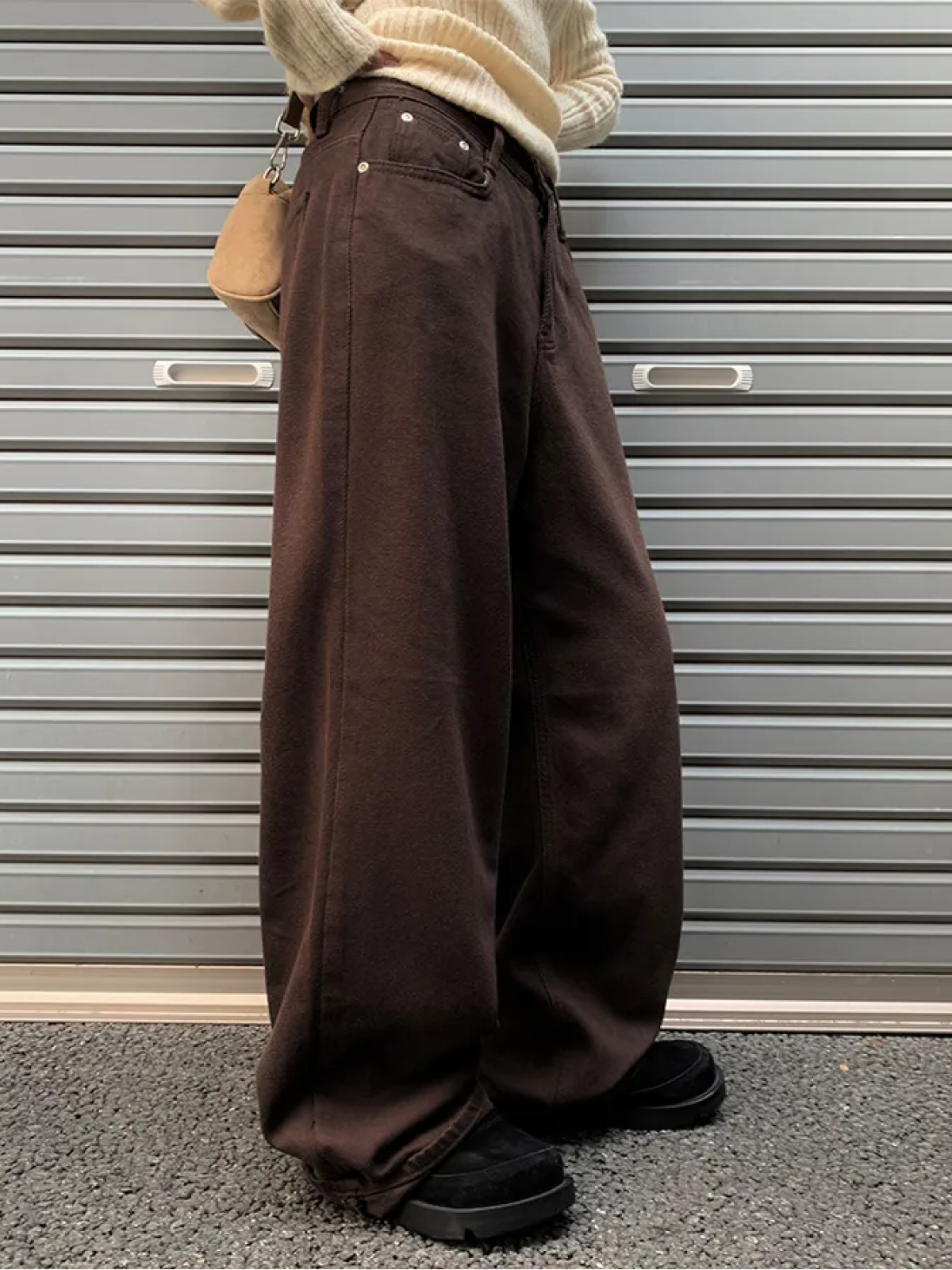 Y2K Casual Wide Cotton Pants - 2 Colors