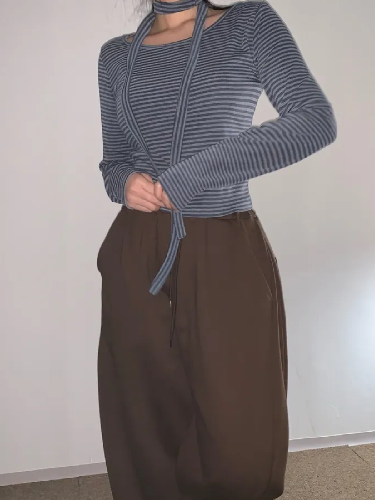 As Worn by aespa’s Karina – Big Pocket Wide-Leg Pants