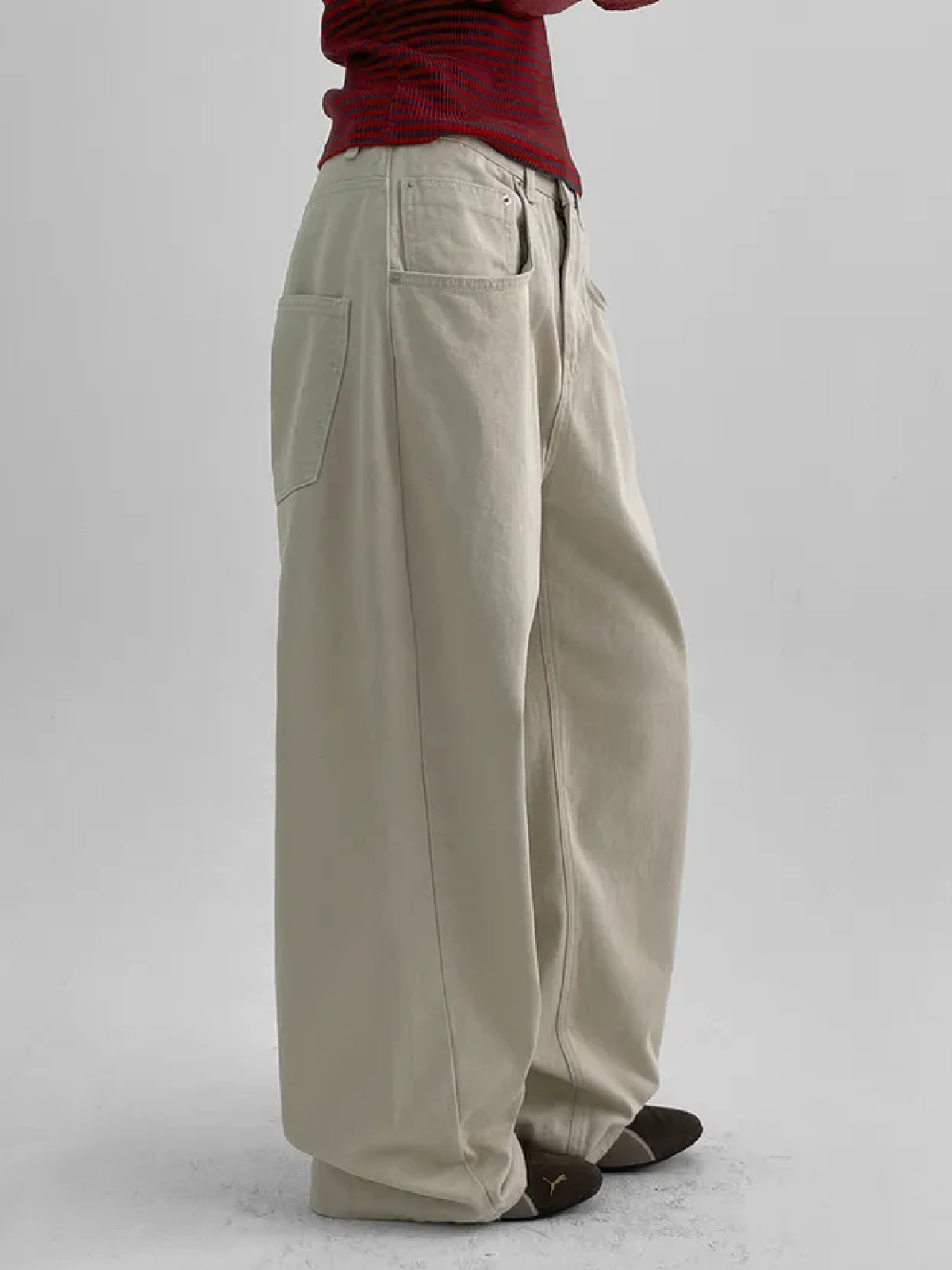 Tokesson Wide Cotton Pants