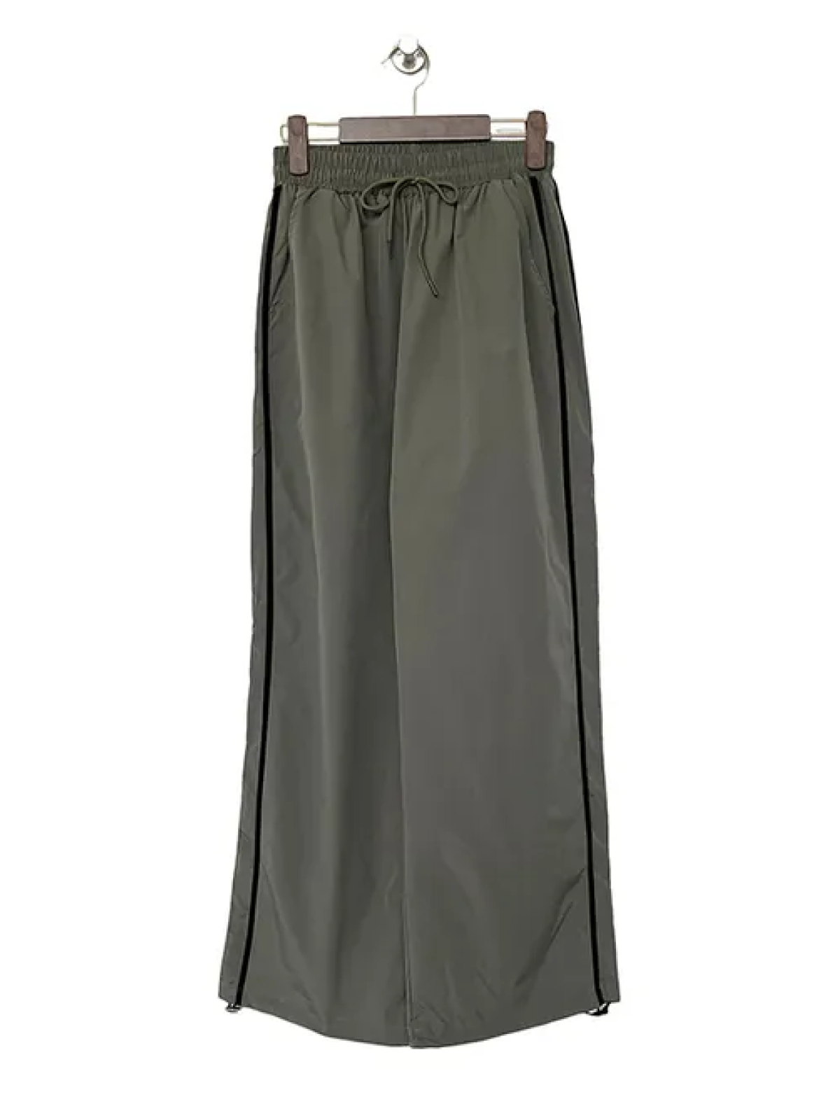 Wide-Banded Long Pants