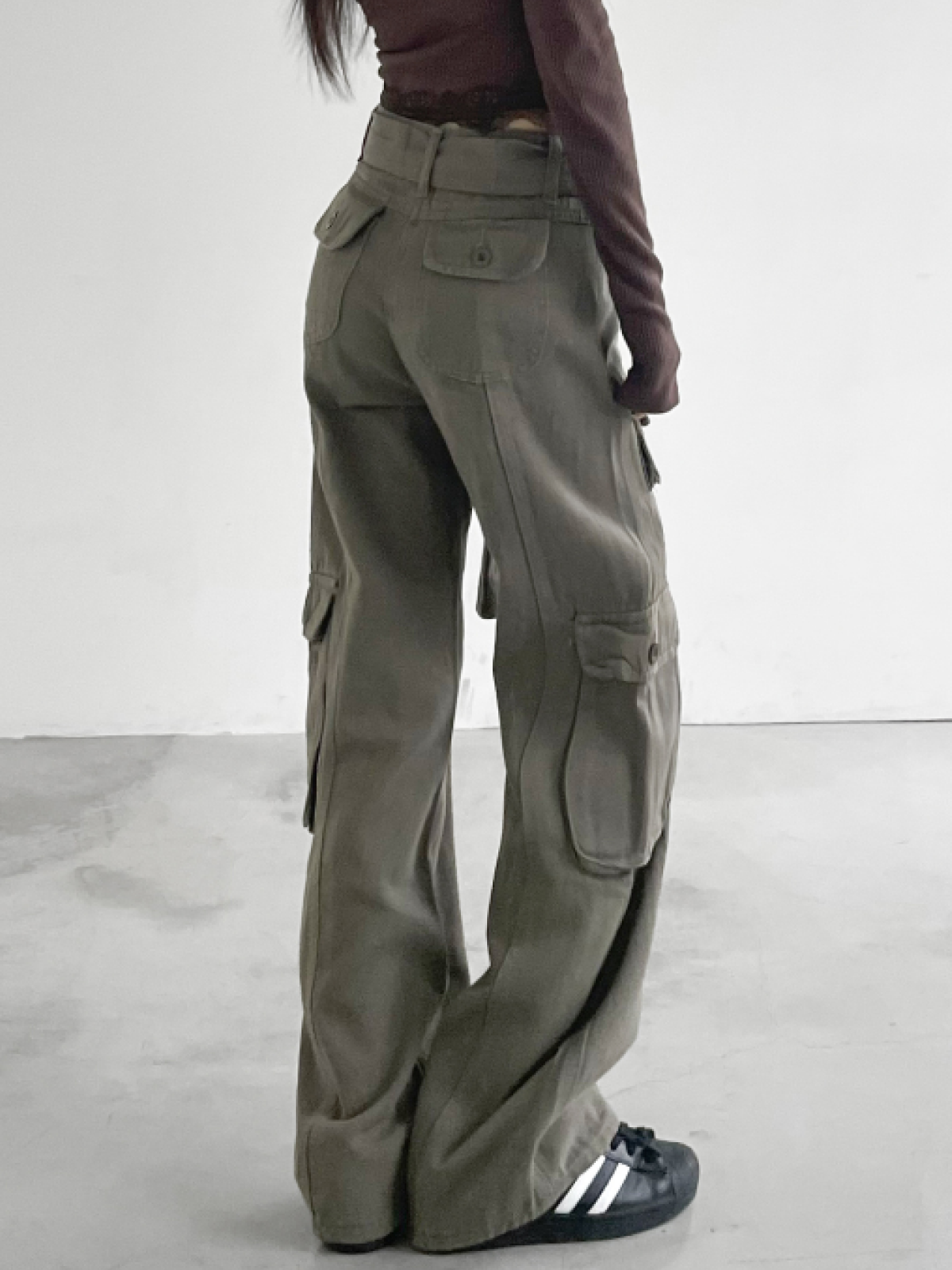 Low Rise Vintage Cargo Pants