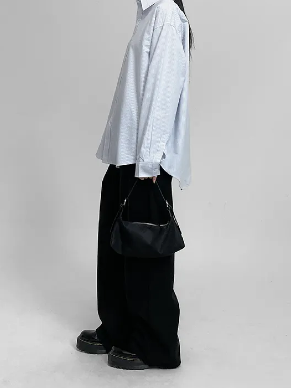 Basic Wide Cotton Pants