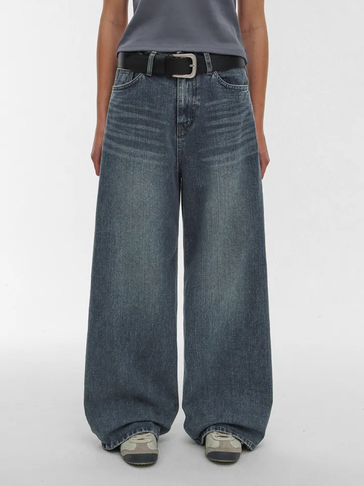 Classic Wide Basic Daily Long Pants