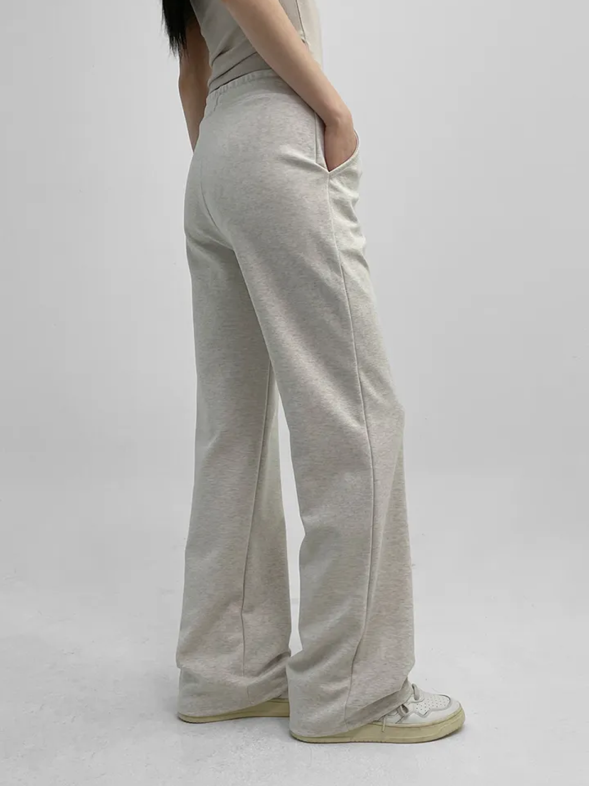 Cooling Wide Banding Stretch Pants