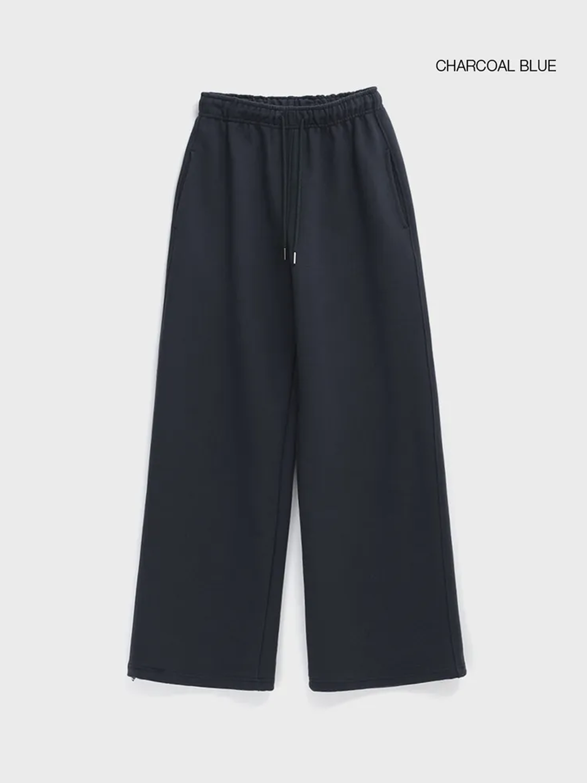 Heavy Cotton Wide-Leg Two-Way Pants